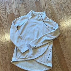 Athleta cozy karma asym pullover.